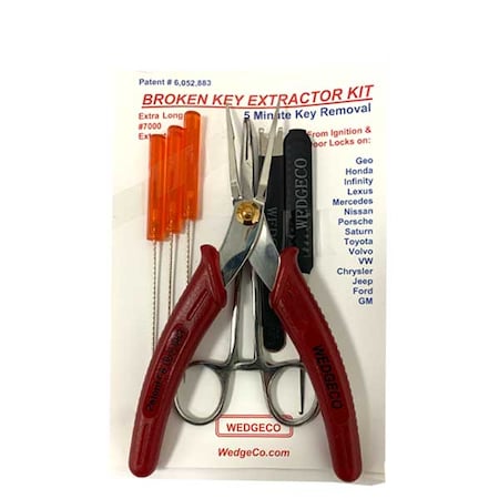 Wedgeco WEDGECO: Pro Broken Key Extractor Kit WED-3300